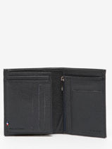 Portefeuille Porte-monnaie Madras Cuir Etrier Bleu madras EMAD142-vue-porte