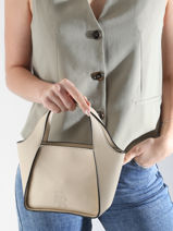 Sac Bandouli�re S Foudre Cuir Etrier Beige foudre EFOD107S-vue-porte