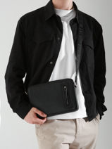 Crossbody Bag Fl�che Etrier Black fleche EFLE730M-vue-porte