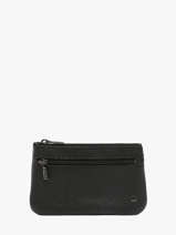 Coin Purse Madras Leather Etrier Black madras EMAD612