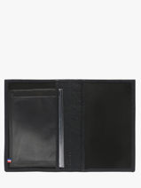 Leather Document Holder Madras Etrier Blue madras EMAD429-vue-porte