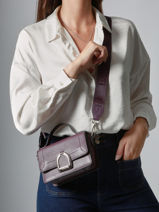 Sac Bandoulire Xs Altesse Cuir Etrier Violet altesse EALT048X-vue-porte
