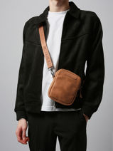 Sac Bandoulire S Tolosa Etrier Marron tolosa ETOL704S-vue-porte