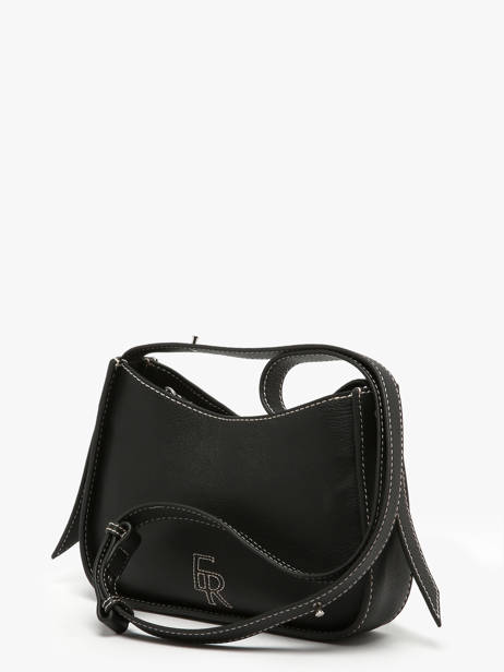 Sac Bandoulière M Foudre Cuir Etrier Noir foudre EFOD089M vue secondaire 4